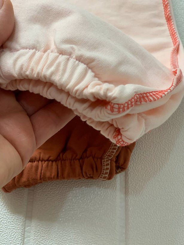 ست بلوز شلوار بچه گانه پنبه دورس دونخ دوخت معکوس