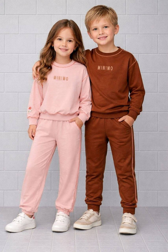 ست بلوز شلوار بچه گانه پنبه دورس دونخدوخت معکوس