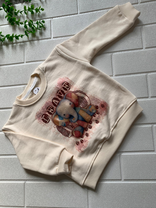 بلور بچه گانه دورس سه نخ لاکرادار طرح فیل