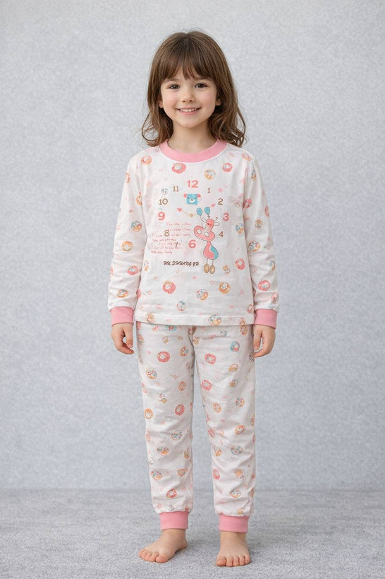 ست بلوز شلوار بچه گانه راحتی نخپنبه